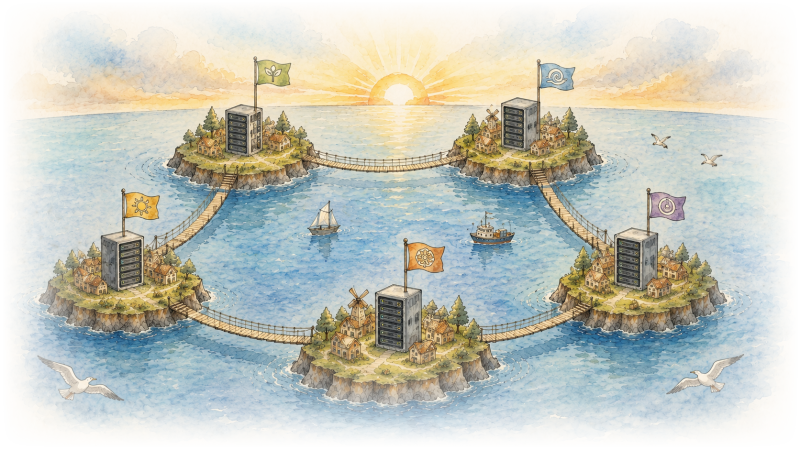 Connected Islands